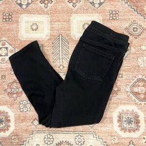 Spanx Jean-ish Cropped Skinny Jean Leggings in Black